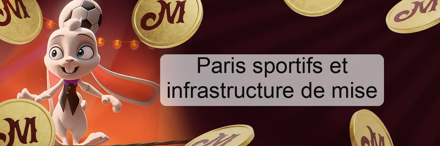 Paris sportifs et infrastructure de mise Paris sportifs et infrastructure de mise